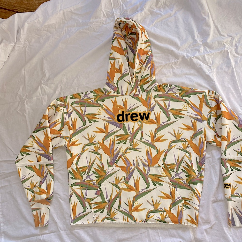 new DREW house Justin Bieber sweatshirt “birds of paradise” Limited Edition
